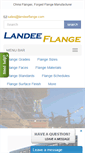 Mobile Screenshot of landeeflange.com